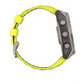 Умные часы Garmin Fenix 8 - 51 мм Solar, Sapphire титановый серый с желтым ремешком  010-02907-21 010-02907-21