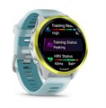 Часы для бега Garmin Forerunner 570 - 47mm Amp Yellow Aluminium with Translucent Whitestone/Turquoise Band  010-02971-01 010-02971-01
