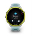 Часы для бега Garmin Forerunner 570 - 47mm Amp Yellow Aluminium with Translucent Whitestone/Turquoise Band  010-02971-01 010-02971-01