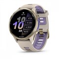 Garmin Forerunner 970 серые, золотистый титановый безель, с серым/индиго   010-02969-12 010-02969-12