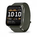 Умные часы Garmin Venu X1 цвета мха с серой титановой крышкой, нейлоновым ремешком ComfortFit 010-02980-03 010-02980-03