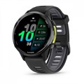 Garmin Forerunner 970 черные, темно-серый DLC титановый безель, с черно-серым ремешком  010-02969-10 010-02969-10
