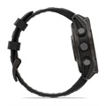 Часы Garmin fenix 8 Pro - 47 мм,  AMOLED Sapphire, Carbon grey DLC titanium with Black/pebble grey silicone band 010-03198-01 010-03198-01