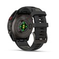 Часы Garmin fenix 8 Pro - 47 мм,  AMOLED Sapphire, Carbon grey DLC titanium with Black/pebble grey silicone band 010-03198-01 010-03198-01
