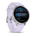 Умные часы Garmin Venu 4  41 mm серебристый с сиренево-голубым ремешком 010-03013-01 010-03013-01