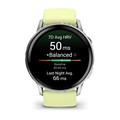 Умные часы Garmin Venu 4 45 мм серебристый с лимонным ремешком 010-03014-02 010-03014-02