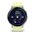 Умные часы Garmin Venu 4 45 мм серебристый с лимонным ремешком 010-03014-02 010-03014-02