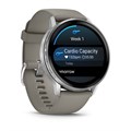 Умные часы Garmin Venu 4 45 мм серебристый с серым ремешком 010-03014-01 010-03014-01