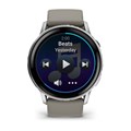 Умные часы Garmin Venu 4 45 мм серебристый с серым ремешком 010-03014-01 010-03014-01