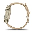 Умные часы Garmin Venu 4 - 41 мм, лунно-золотистый с кожаным ремешком песочного цвета  010-03013-03 010-03013-03
