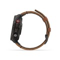 Умные часы Garmin Fenix 8 Pro 51mm Amoled Sapphire Titanium Carbon Grey Chestnut Leather 010-03199-40 010-03199-40