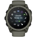 Тактические часы Garmin Tactix 8 – 51 mm, AMOLED, Cerakote Coating Includes Applied Ballistics Ultralight Solver and Olive Drab Cerakote Coating 010-04553-11