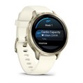 Умные часы Garmin Venu 4 - 41 мм лунно-золотистый с силиконовым ремешком цвета слоновой кости  010-03013-00 010-03013-00