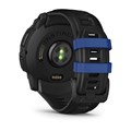 Умные часы Garmin Instinct 3 - 50mm AMOLED черный с черно-синим ремешком  010-03020-03 010-03020-03