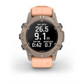 Смарт-часы для дайвинга Garmin Descent G2 цвета палома с розовым ремешком  010-02986-01 010-02986-01