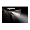 Умные часы Garmin Venu X1 золотистые с титановой крышкой, серым нейлоновым ремешком  010-02980-09 010-02980-09