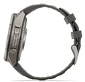 Часы Garmin Fenix 9 Pro - 47mm, Solar, inReach, Titanium with Pebble Gray/Silver Gray Silicone Band 010-04338-01