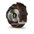Авиационные смарт-часы Garmin D2 Mach 1 - с коричневым Oxford кожаным ремешком 010-02582-55