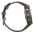 Часы Garmin Fenix 9 - 47mm, Titanium with Pebble Gray Silicone Band 010-04762-01