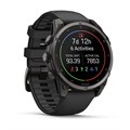 Часы Garmin Fenix 9 - 47mm, Carbon Gray DLC Titanium with Black Silicone Band 010-04762-11