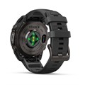 Часы Garmin Fenix 9 - 47mm, Carbon Gray DLC Titanium with Black Silicone Band 010-04762-11