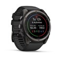 Часы Garmin Fenix 9 - 51mm, Carbon Gray DLC Titanium with Black Silicone Band 010-04763-11