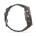 Часы Garmin Fenix 9 - 51mm, Titanium with Pebble Gray Silicone Band 010-04763-01