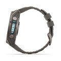 Часы Garmin Fenix 9 - 51mm, Titanium with Pebble Gray Silicone Band 010-04763-01