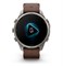 Часы Garmin Fenix 9 Pro - 47mm, inReach, Titanium with Walnut Leather Band 010-04336-41