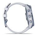 Умные часы Garmin  Fenix 7X Sapphire Solar титановый синий минерал DLC с белым ремешком 010-02541-15 010-02541-15