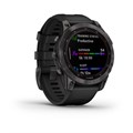 Garmin Fenix 7 Sapphire Solar титановый черный DLC с черным ремешком 010-02540-35 010-02540-35