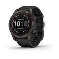Garmin Fenix 7 Sapphire Solar титановый черный DLC с черным ремешком 010-02540-35 010-02540-35