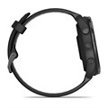 Часы для бега Garmin Forerunner 965 черные, темно-серый DLC титановый безель, с черным ремешком 010-02809-10 010-02809-10