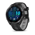 Часы для бега Garmin Forerunner 965 черные, темно-серый DLC титановый безель, с черным ремешком 010-02809-10 010-02809-10