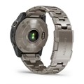 Garmin Quatix 7X Sapphire Solar титановый с серебристым титановым браслетом 010-02541-61