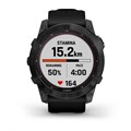 Garmin Fenix 7X Sapphire Solar титановый черный DLC с силиконовым ремешком 010-02541-23