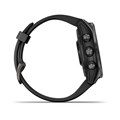Garmin Fenix 7s Sapphire Solar титановый угольно-серый DLC с силиконовым ремешком (010-02539-25) 010-02539-25