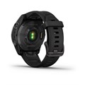 Garmin Fenix 7s Sapphire Solar титановый угольно-серый DLC с силиконовым ремешком (010-02539-25) 010-02539-25