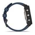 Garmin Quatix 7 Sapphire AMOLED титановый с синим силиконовым ремешком 010-02582-61 010-02582-61
