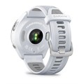 Часы для бега Garmin Forerunner 965 белые, титановый безель, с белым ремешком 010-02809-11 010-02809-11