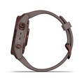 Garmin Fenix 7s Sapphire Solar титановый темно-бронзовый с сланцево-серым силиконовым ремешком  010-02539-29 010-02539-29