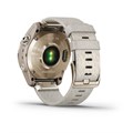 Garmin Fenix 7S Sapphire Solar титановый кремовый с нейлоновым ремешком 010-02539-39