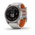 Garmin Fenix 7X Pro Sapphire Solar Edition Титановый корпус с дымчато-серым оранжевым ремешком (010-02778-15) 010-02778-15