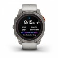 Умные часы Garmin Fenix 7 Pro Sapphire Solar титановый серый с серо-оранжевым ремешком 010-02777-21 010-02777-21