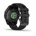 Умные часы Garmin Fenix 7 Pro Sapphire Solar титан DLC Carbon Grey с черным браслетом (010-02777-11) 010-02777-11
