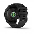 Garmin epix Pro (Gen 2) Standard Edition 51 мм, серый, черный силиконовый ремешок  010-02804-21 010-02804-21