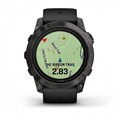 Garmin epix Pro (Gen 2) Standard Edition 51 мм, серый, черный силиконовый ремешок  010-02804-21 010-02804-21