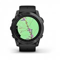 Garmin epix Pro (Gen 2) Standard Edition 51 мм, серый, черный силиконовый ремешок  010-02804-21 010-02804-21