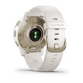 Умные часы Garmin Venu 2 Plus цвета слоновой кости с безелем цвета кремовое золото и силиконовым ремешком  010-02496-12 010-02496-12