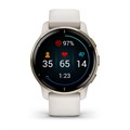 Умные часы Garmin Venu 2 Plus цвета слоновой кости с безелем цвета кремовое золото и силиконовым ремешком  010-02496-12 010-02496-12